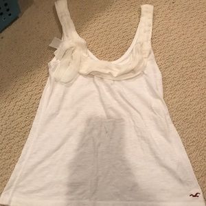 White Hollister tank top